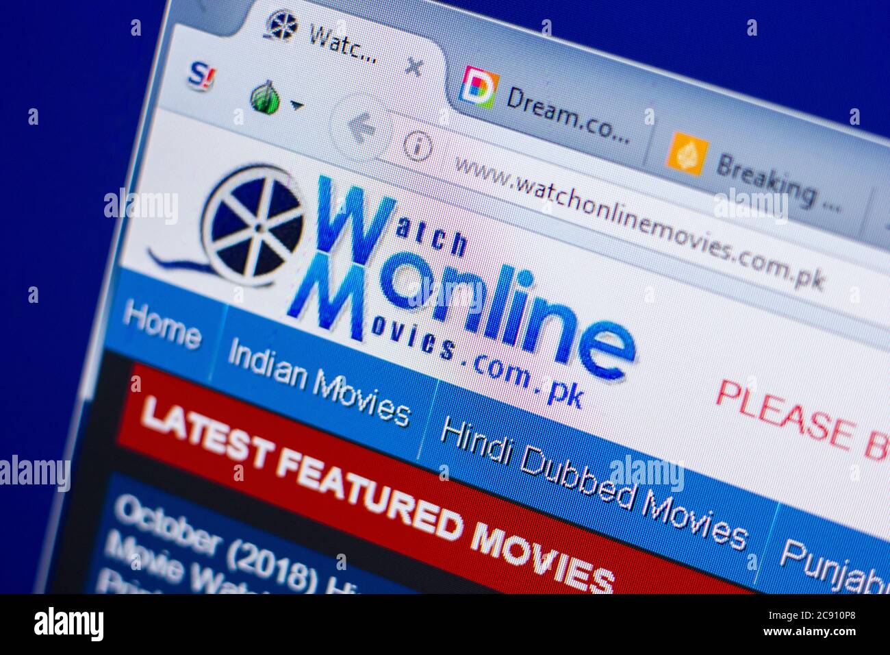 Watchonlinemovies hi-res stock photography and images - Alamy