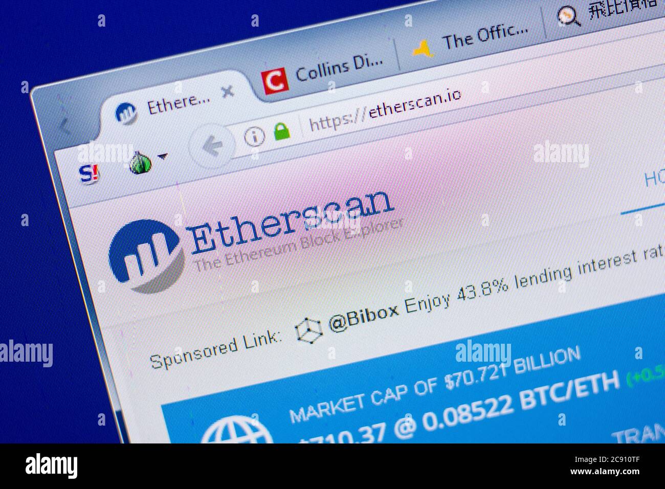 Etherscan hi-res stock photography and images - Alamy
