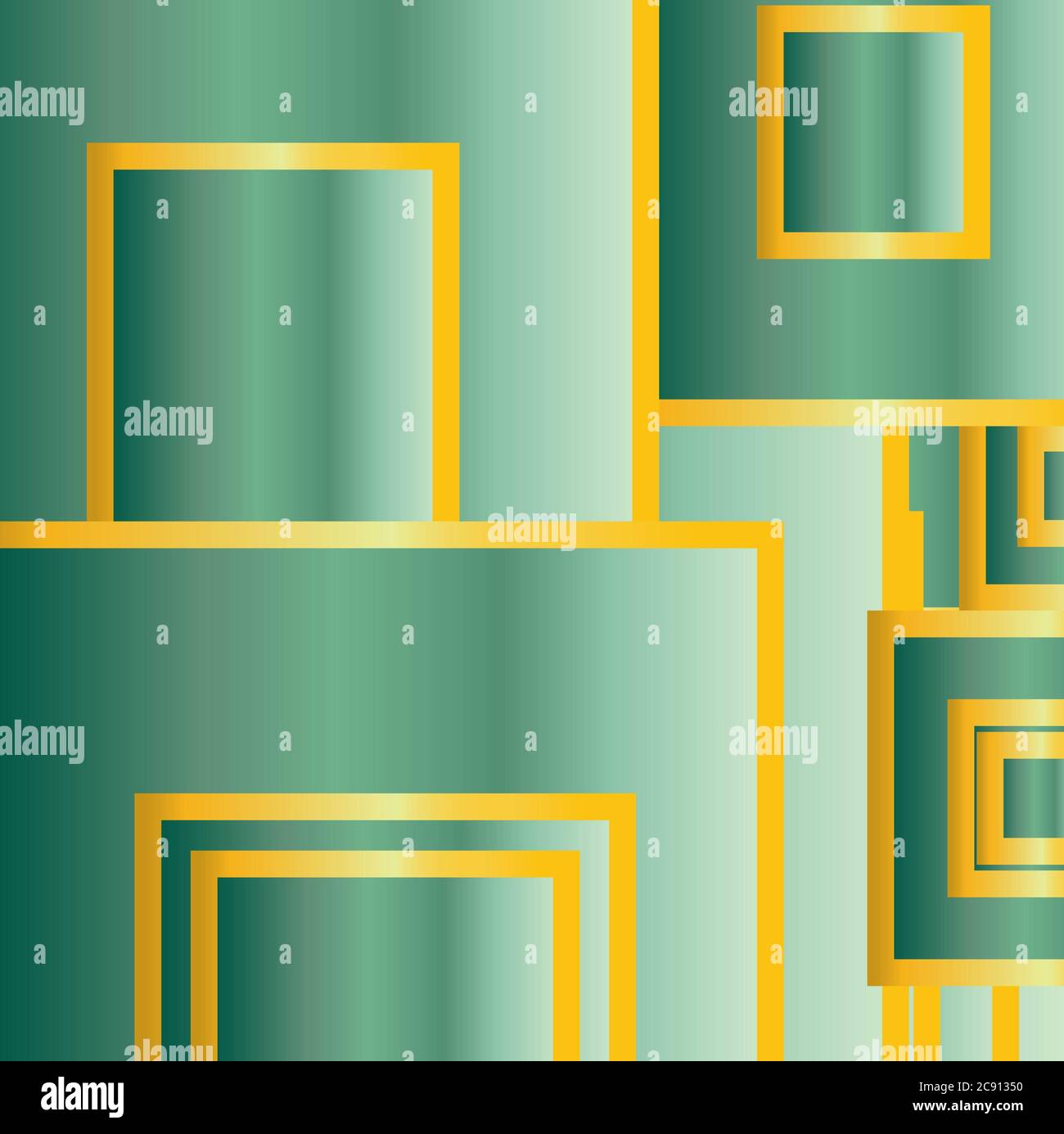 abstract background with green squares Stock Photo Alamy