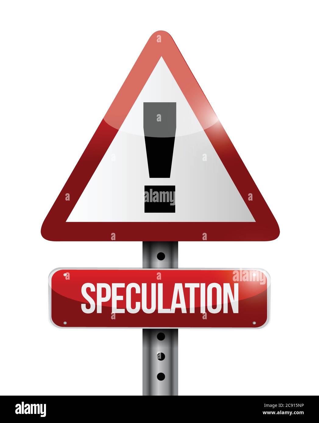 Over speculation Stock Vector Images Alamy