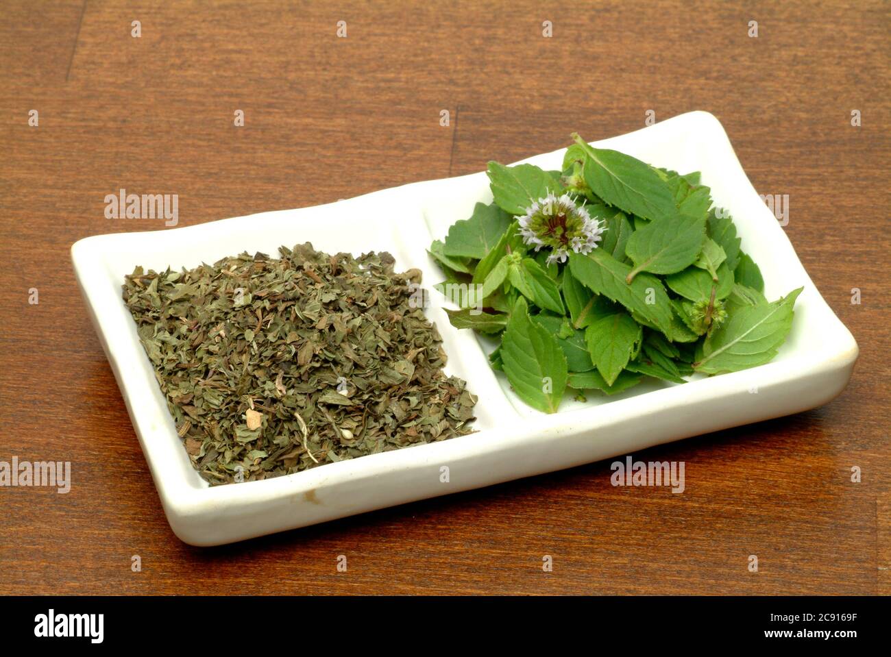 dried and fresh chewing peppermint, Mentha piperita ?, is a popular