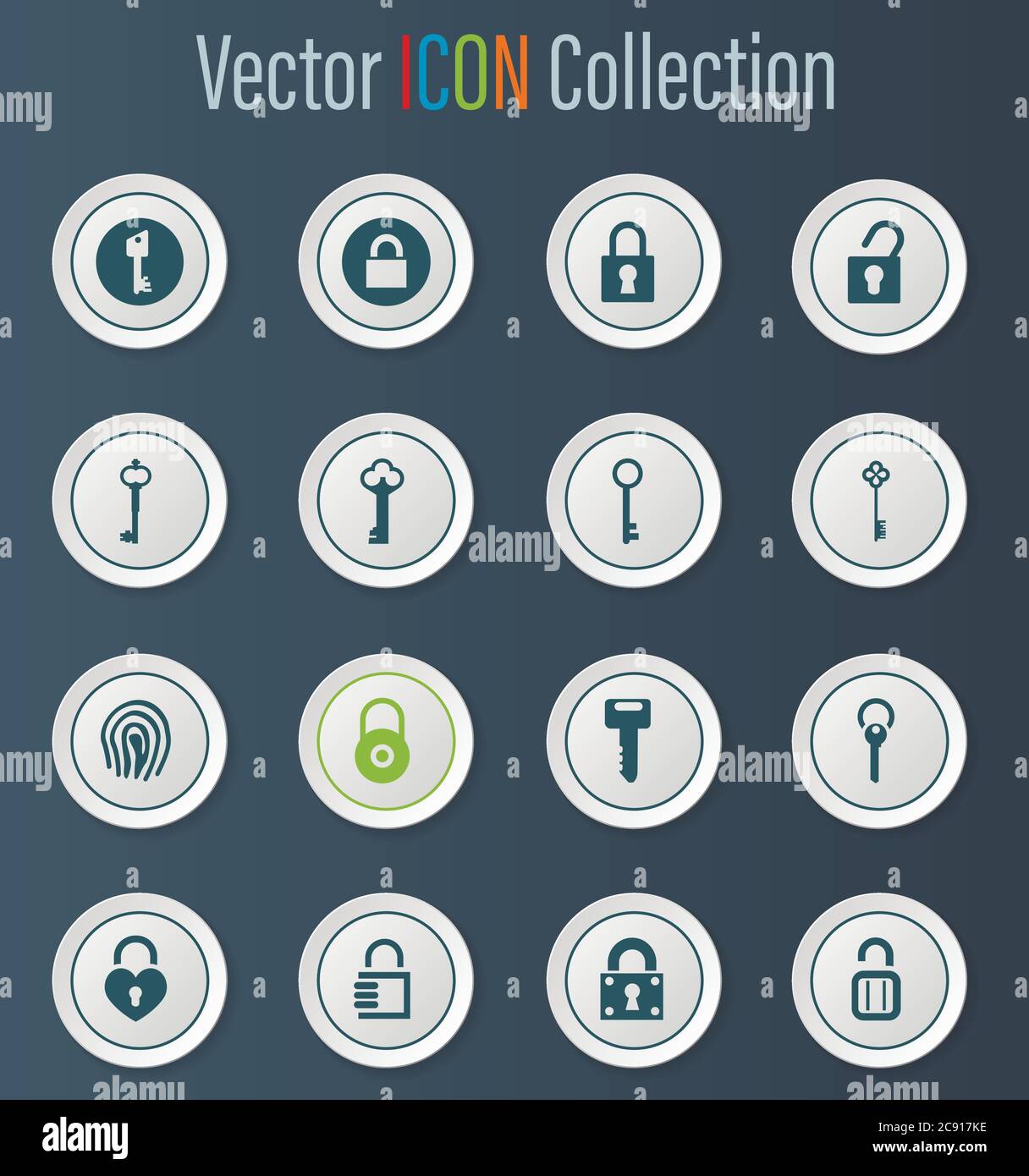 Door icons set open Stock Vector Images - Alamy