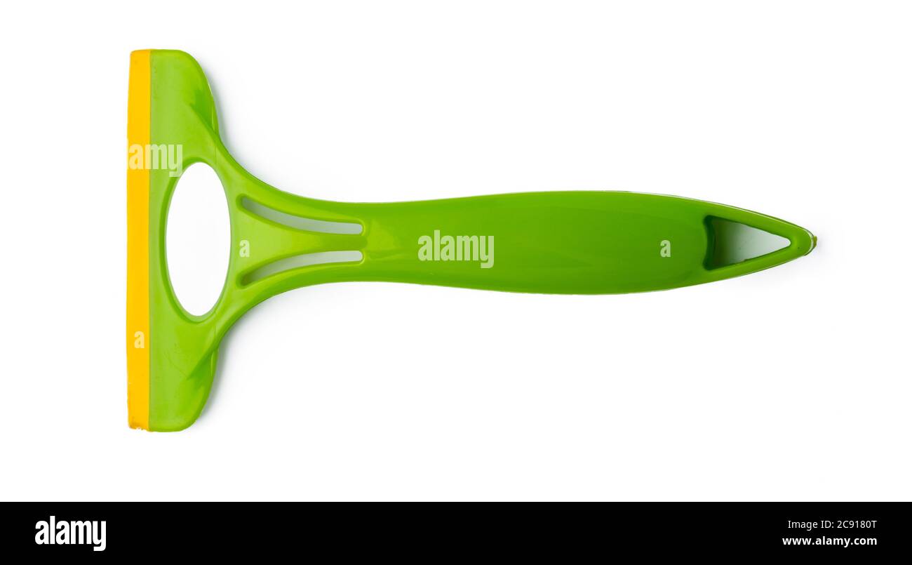 Cleaning tool for windows isolated on white Stock Photo Alamy