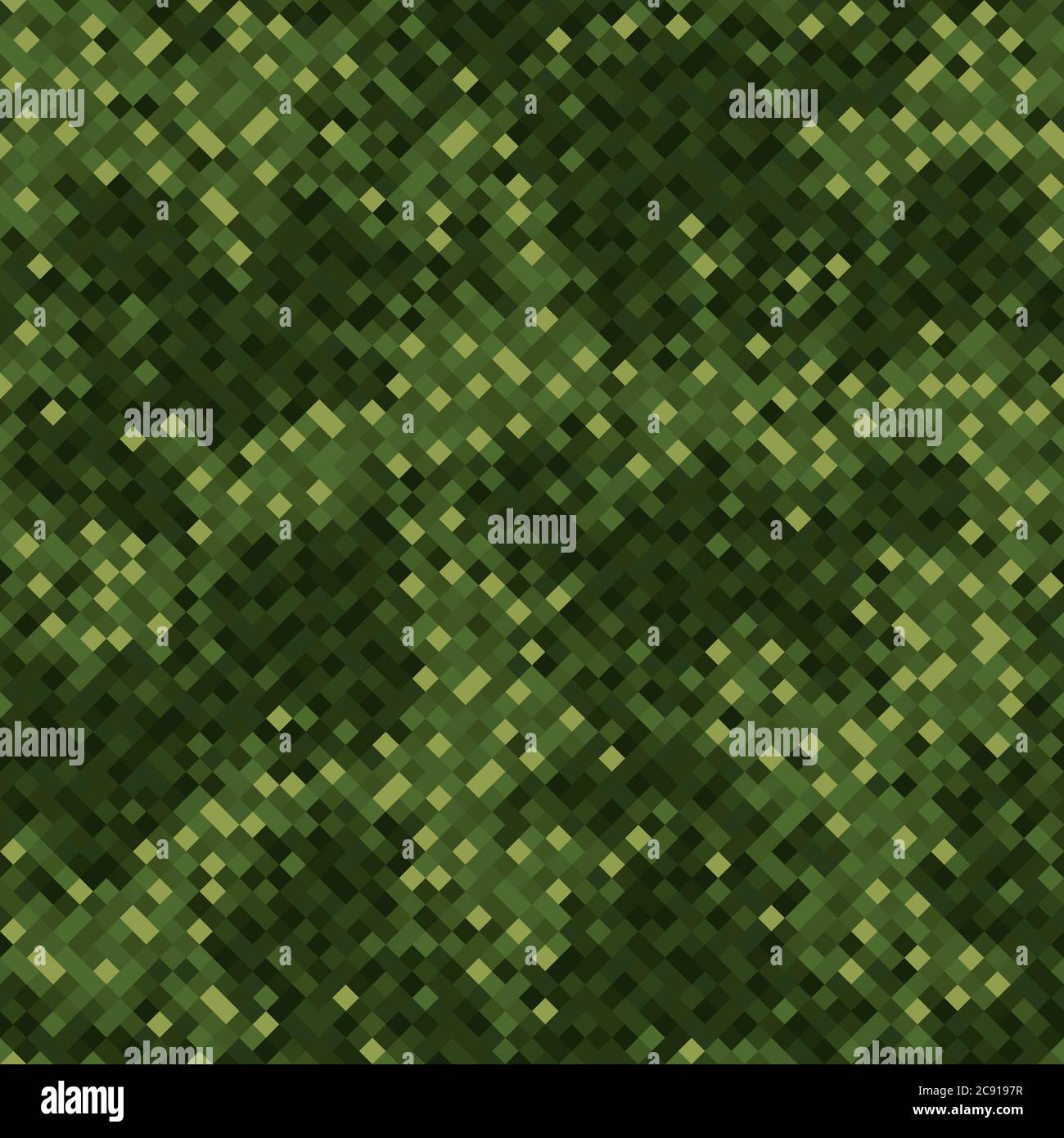 Seamless digital woodland pixel camo texture vector for army textile ...
