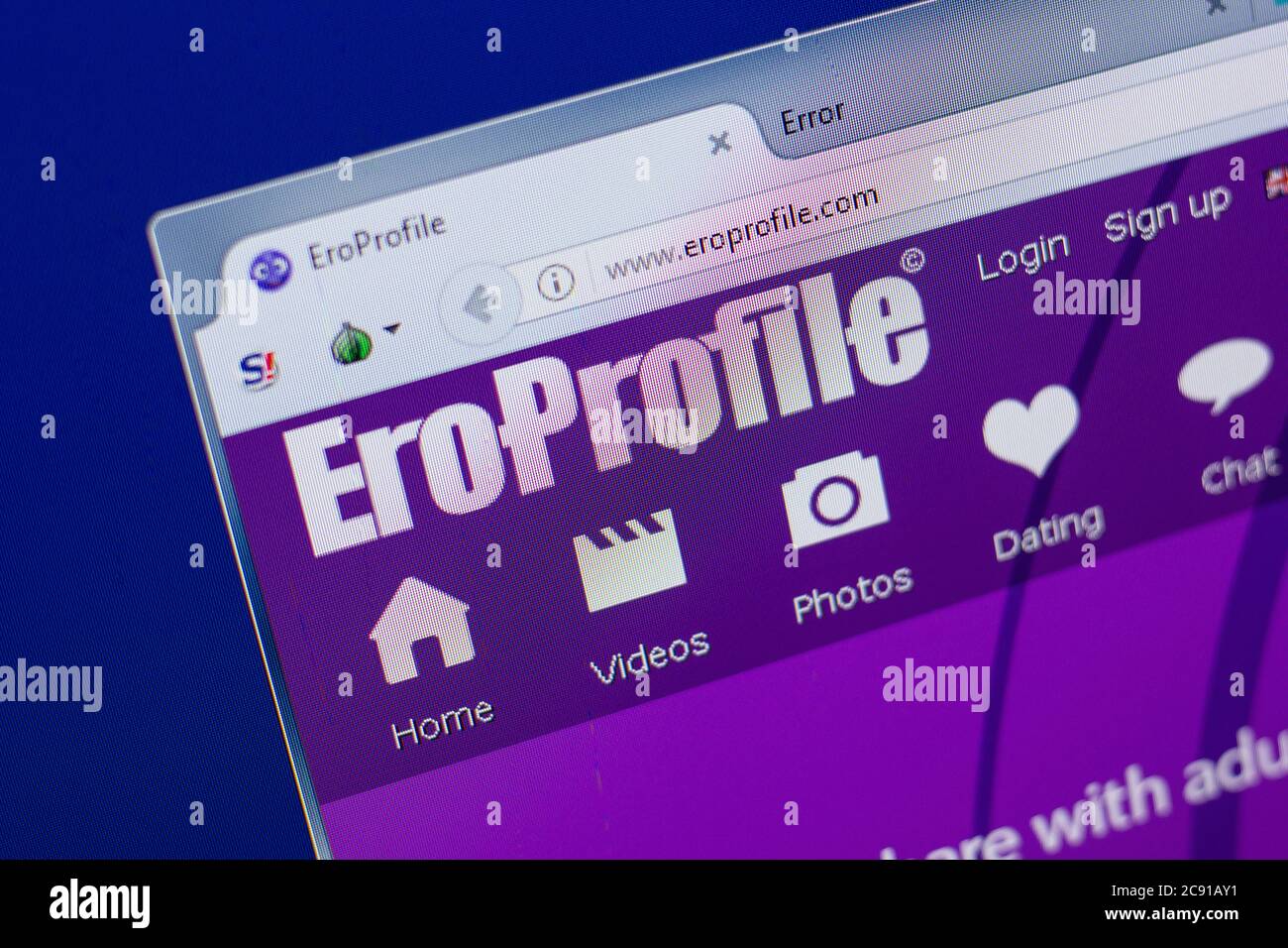 Eroprofile hi-res stock photography and images - Alamy