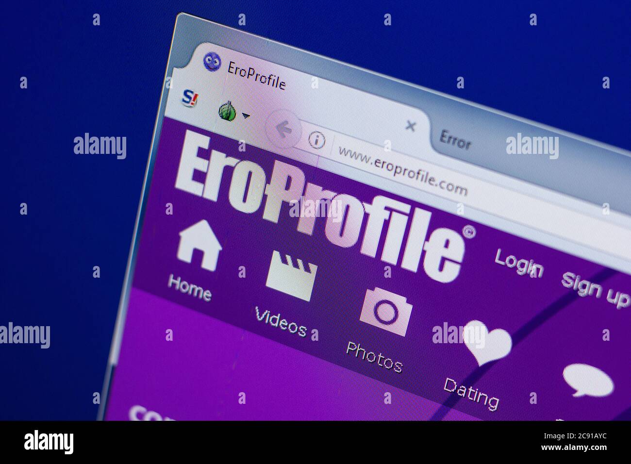 Eroprofile hi-res stock photography and images - Alamy