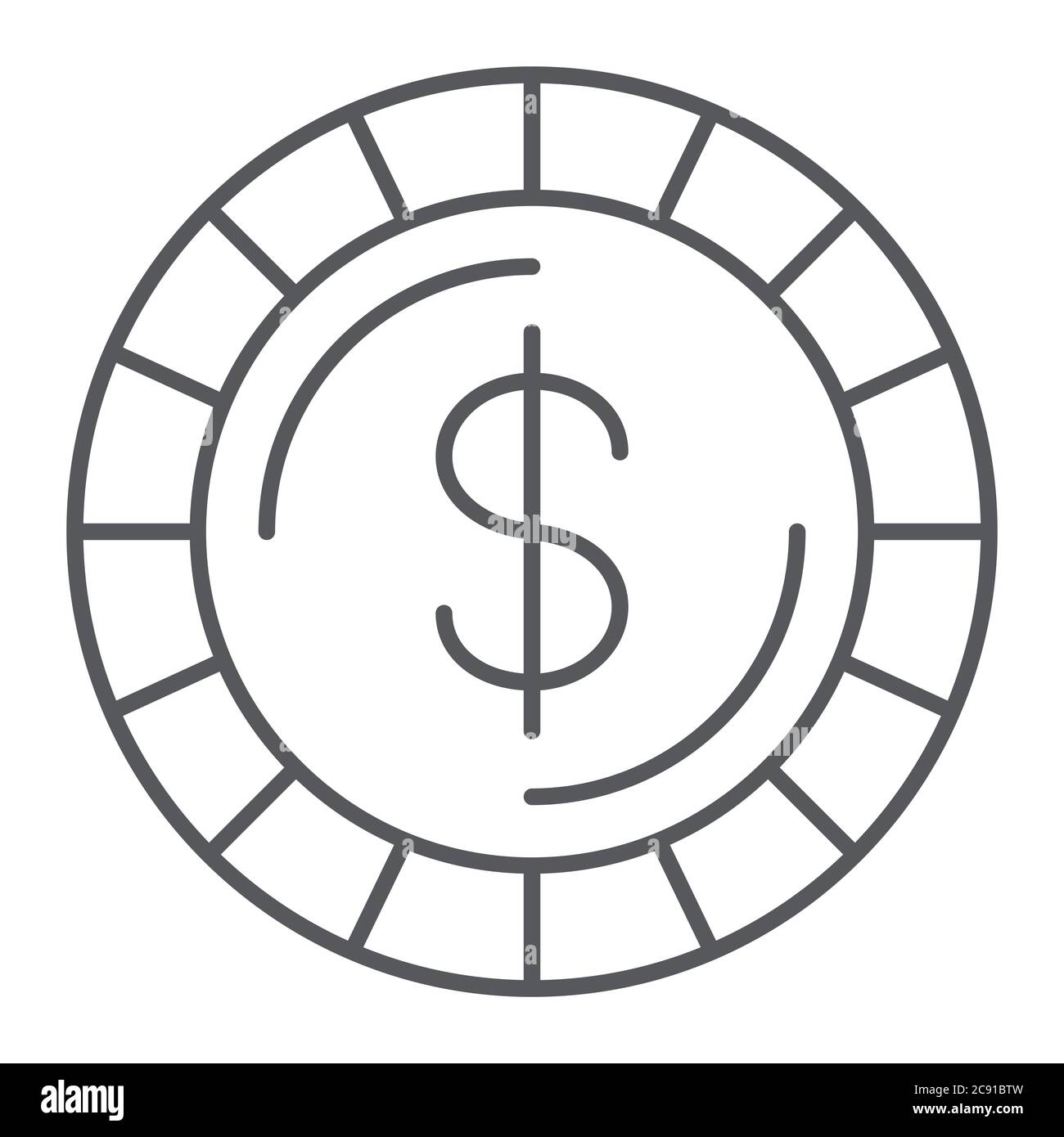 Thin coin Cut Out Stock Images & Pictures - Alamy