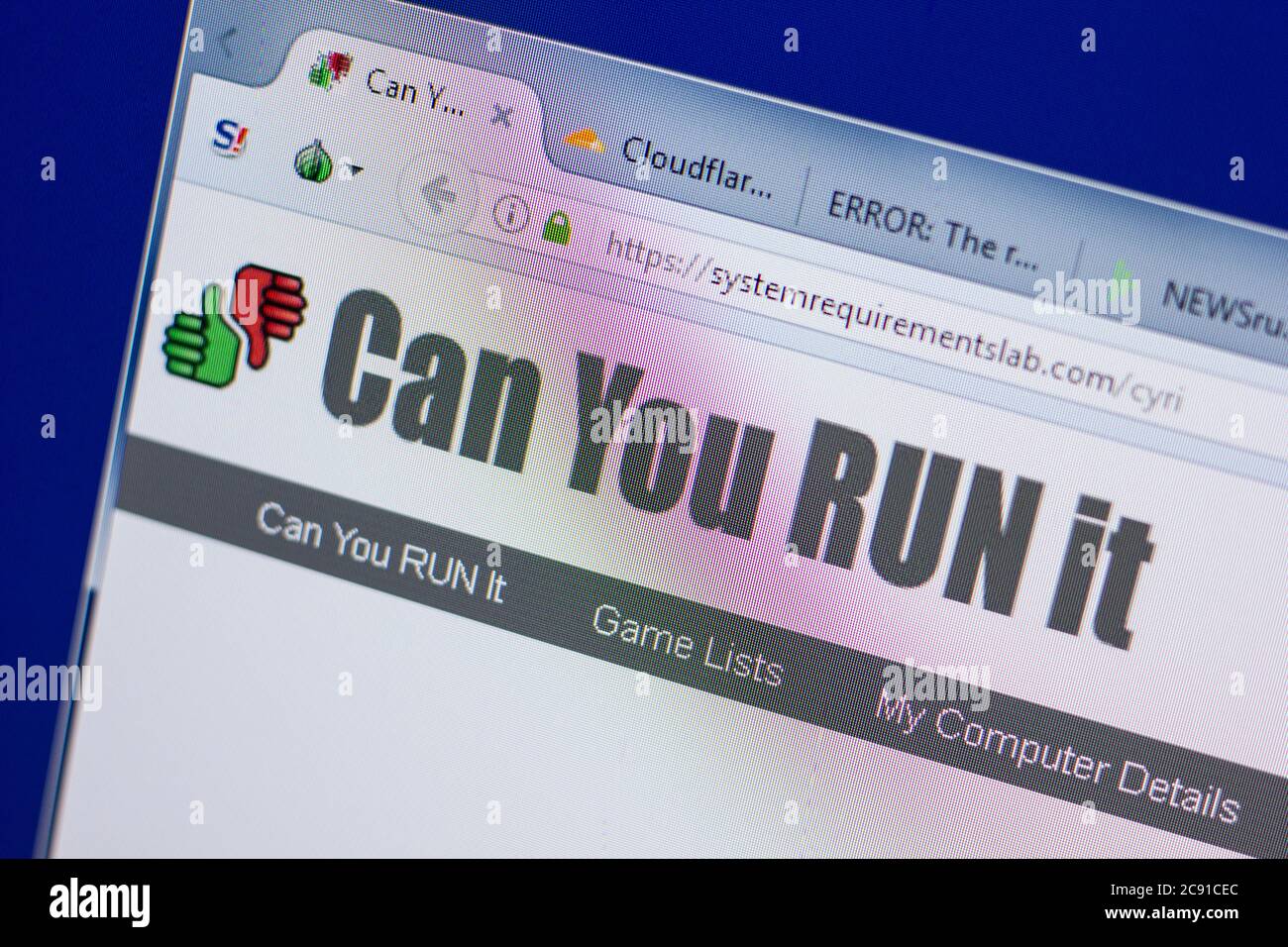 System Req Lab Systemrequirementslab hi-res stock photography and images - Alamy