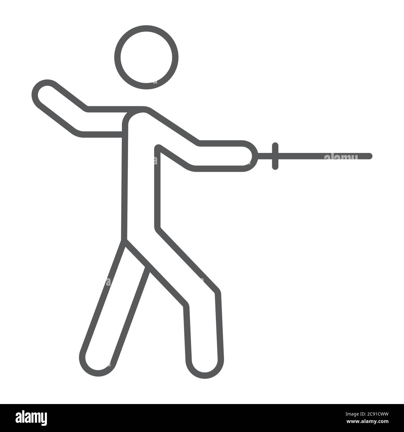 Sword Fighting Stick Figure 