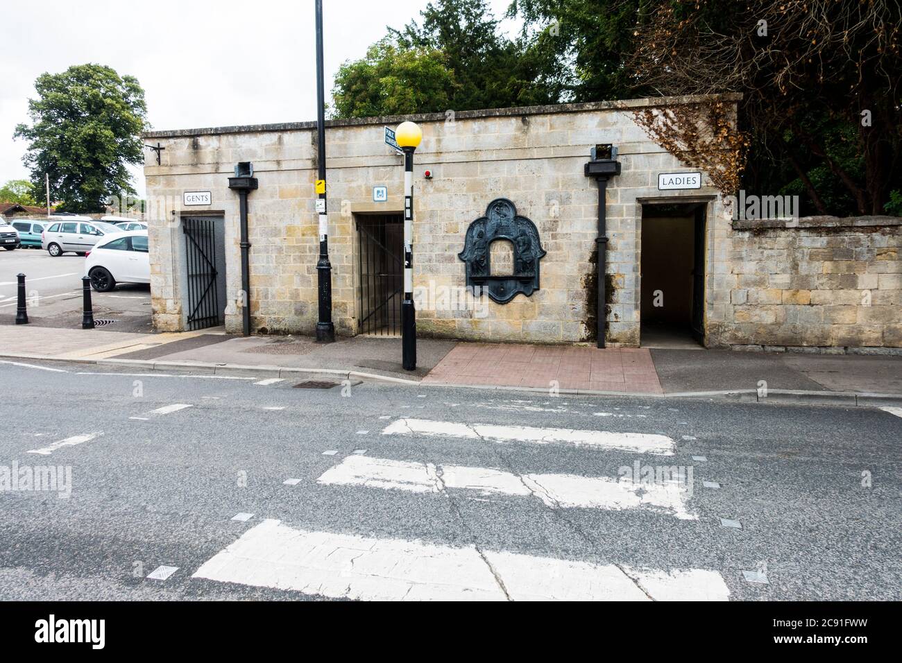 Public Toilets in Glastonbury Town Centre, Glastonbury, Somerset, England, UK Stock Photo Alamy