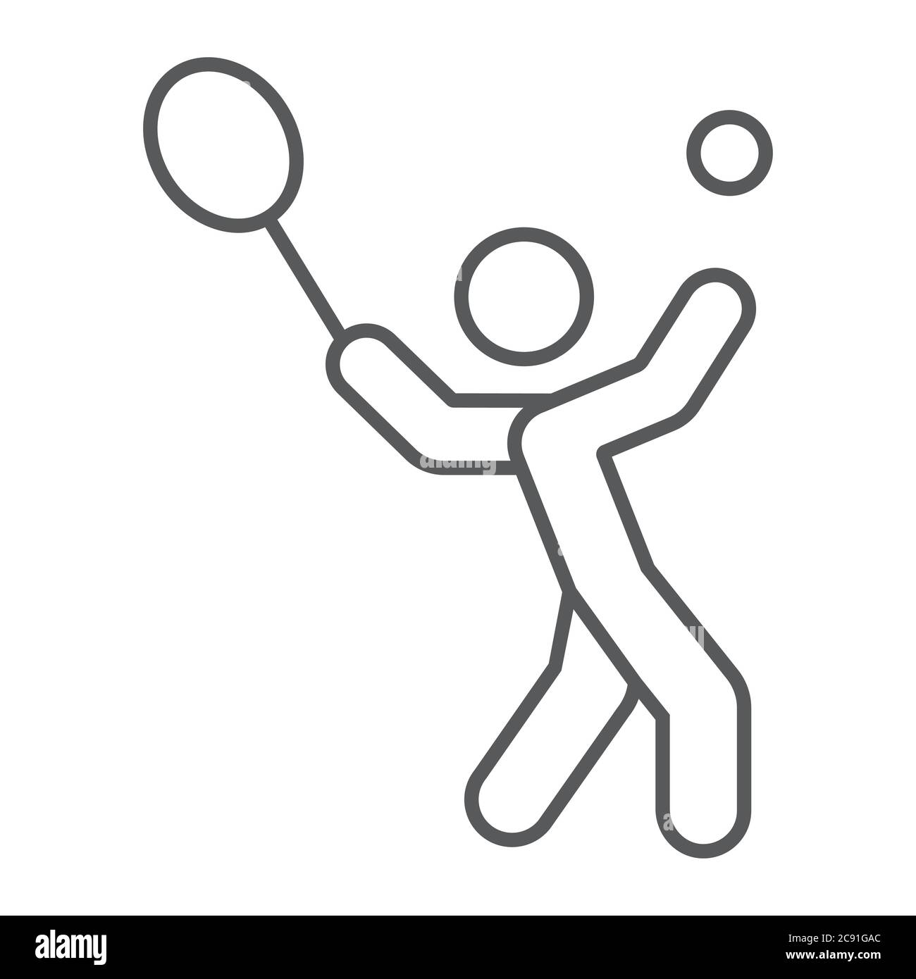 Stickman Sports Badminton - 2 Player Games