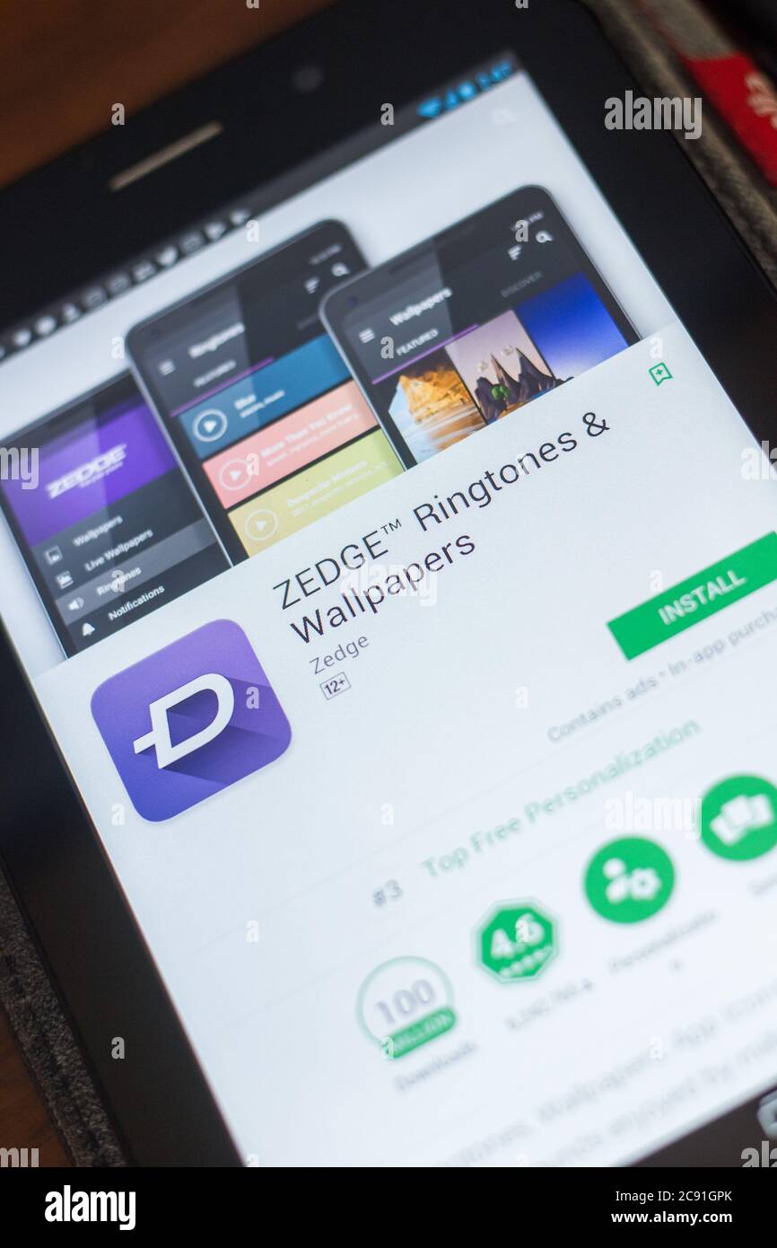 Zedge app hi-res stock photography and images - Alamy Zedge app hi-res stock photography and images - Alamy