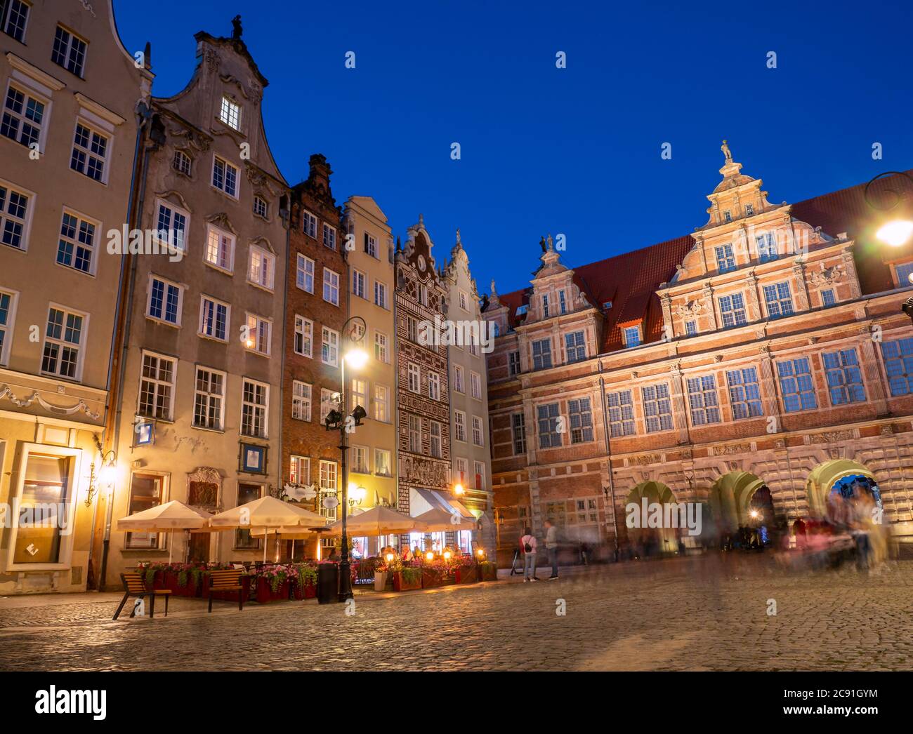 old town square in gdansk poland Stock Photo - Alamy