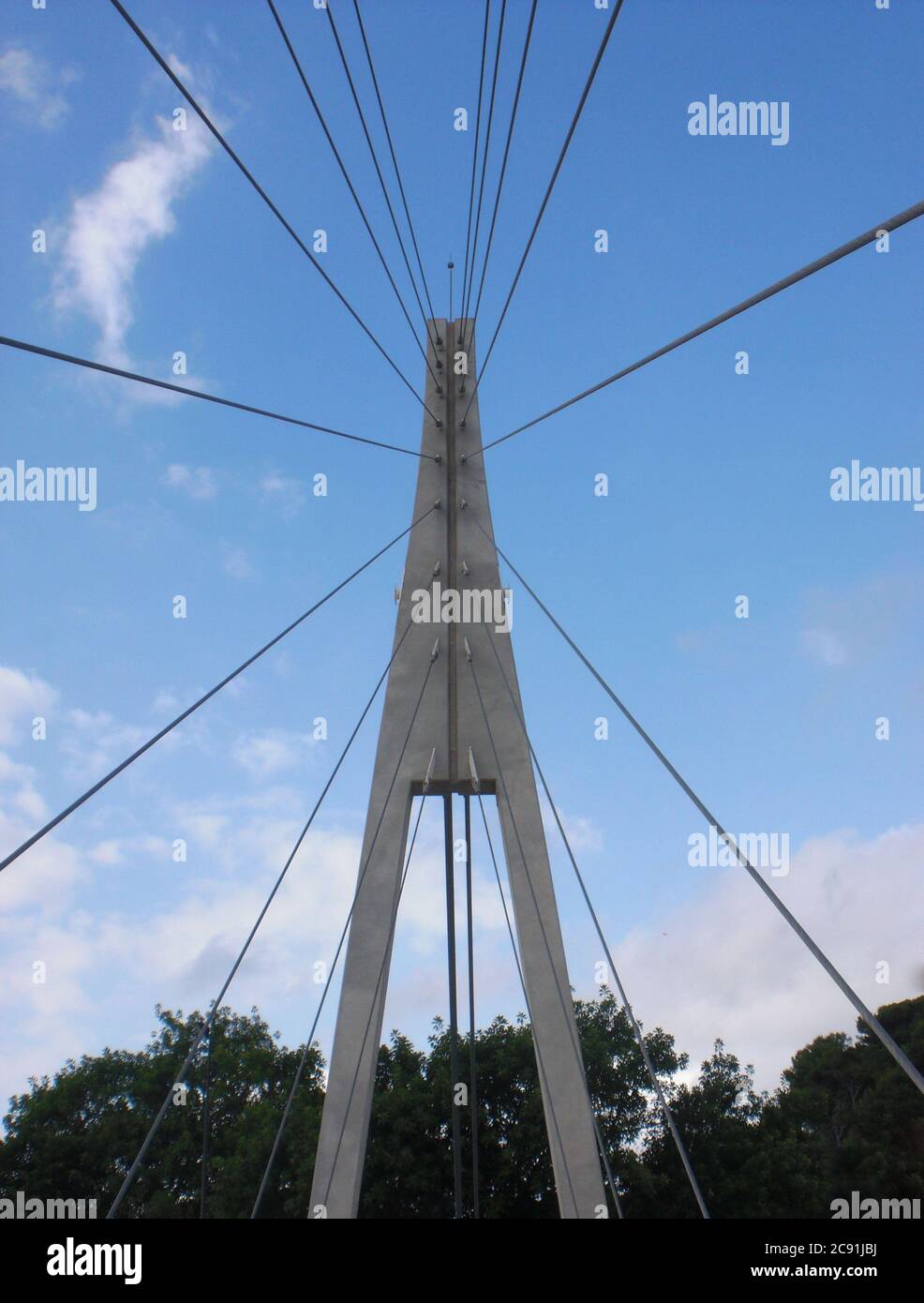 Puente de la Armada Stock Photo