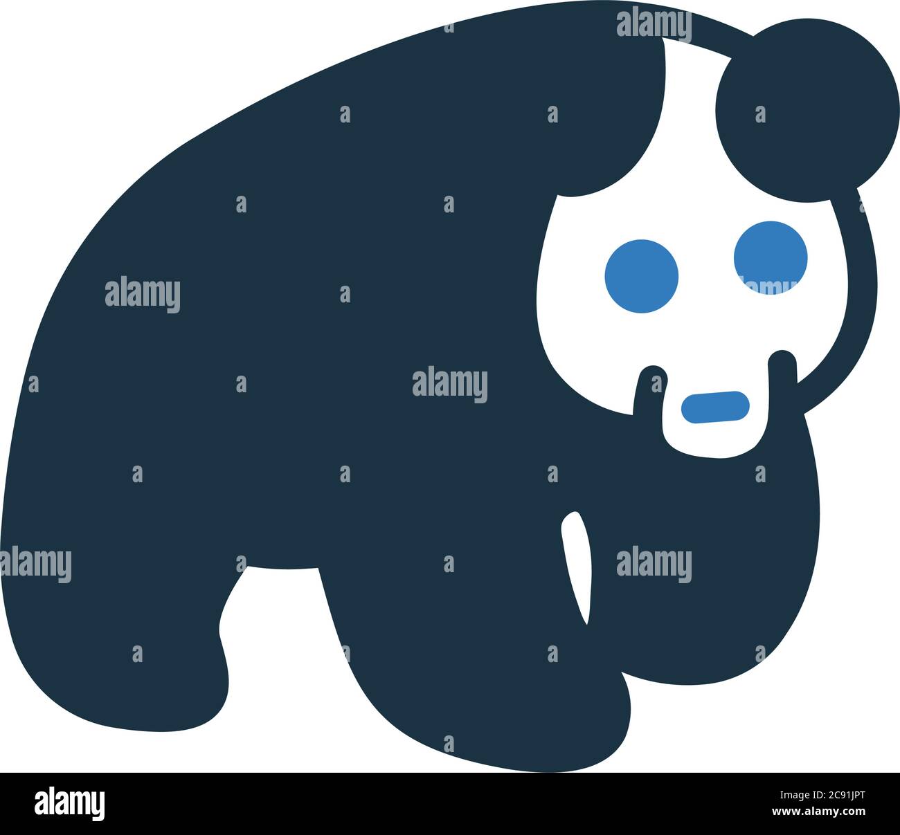 Panda icon hi-res stock photography and images - Alamy
