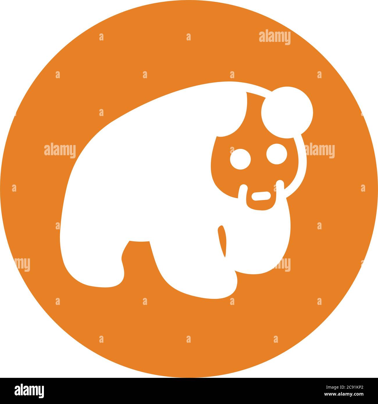 Panda icon hi-res stock photography and images - Alamy