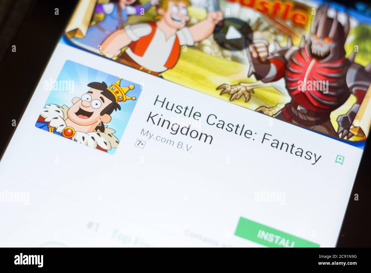 Hustle castle hi-res stock photography and images - Alamy