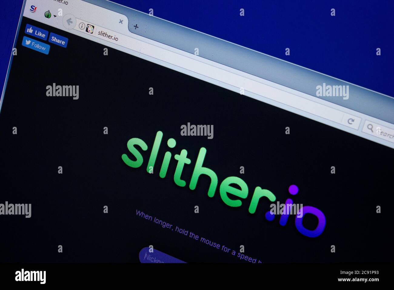 Slither io hi-res stock photography and images - Alamy
