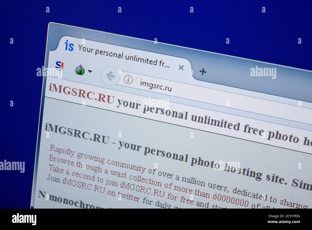 Free Photo Hosting Ru Imgsrc hi-res stock photography and images - Alamy