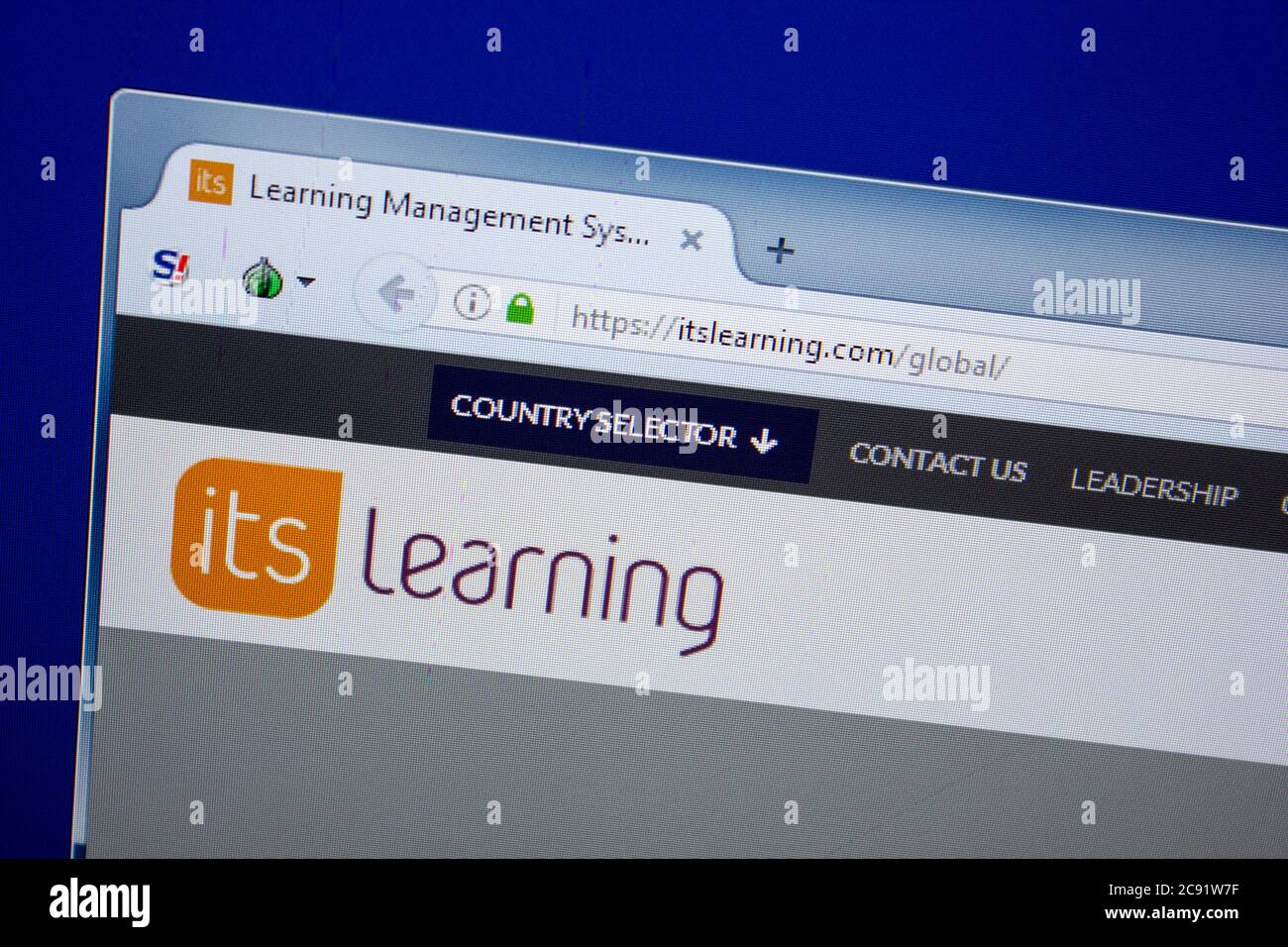 Its Learning Sign In Itslearning hi-res stock photography and images - Alamy