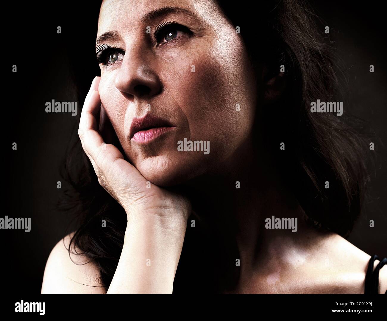 Attractive mature woman spain hi-res stock photography and images - Alamy