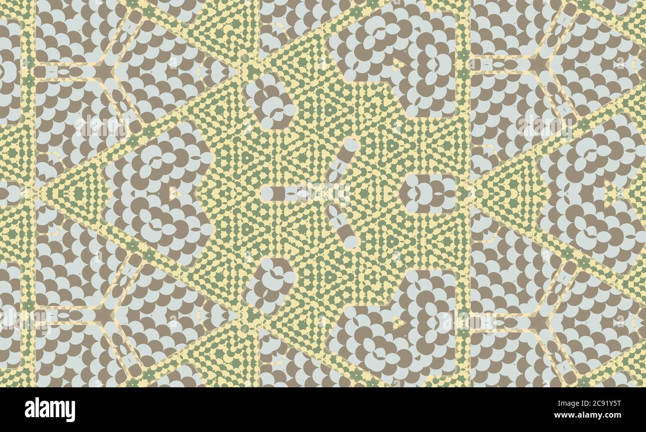 Colorful kaleidoscope patterned background for wallpapers Stock Photo