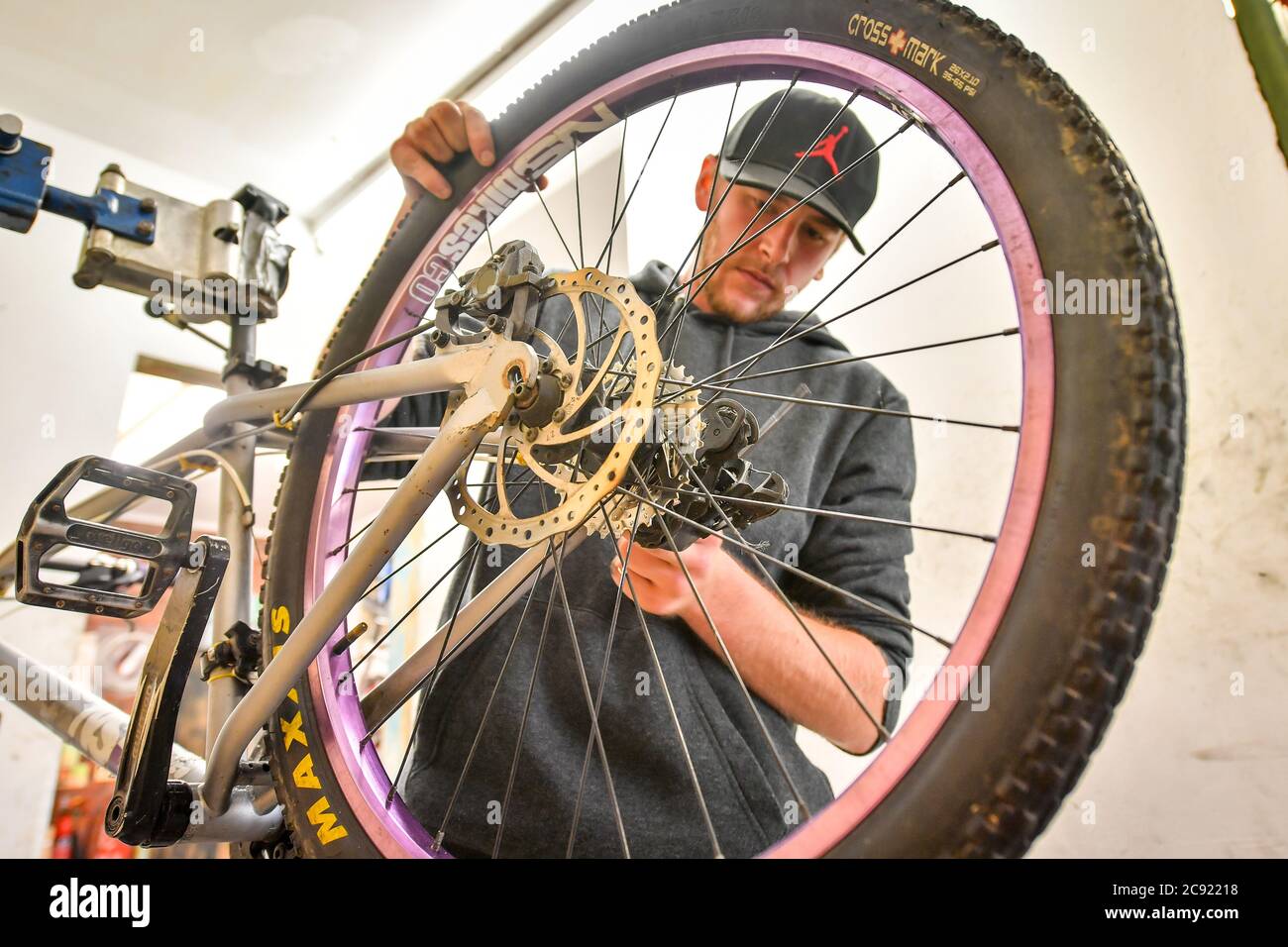 volunteer bike repair