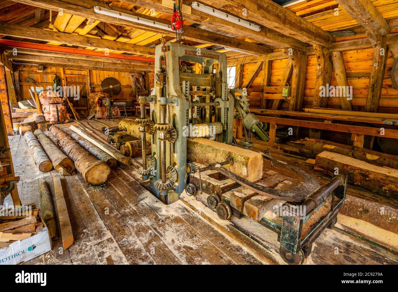 Old sawmill hi-res stock photography and images - Alamy