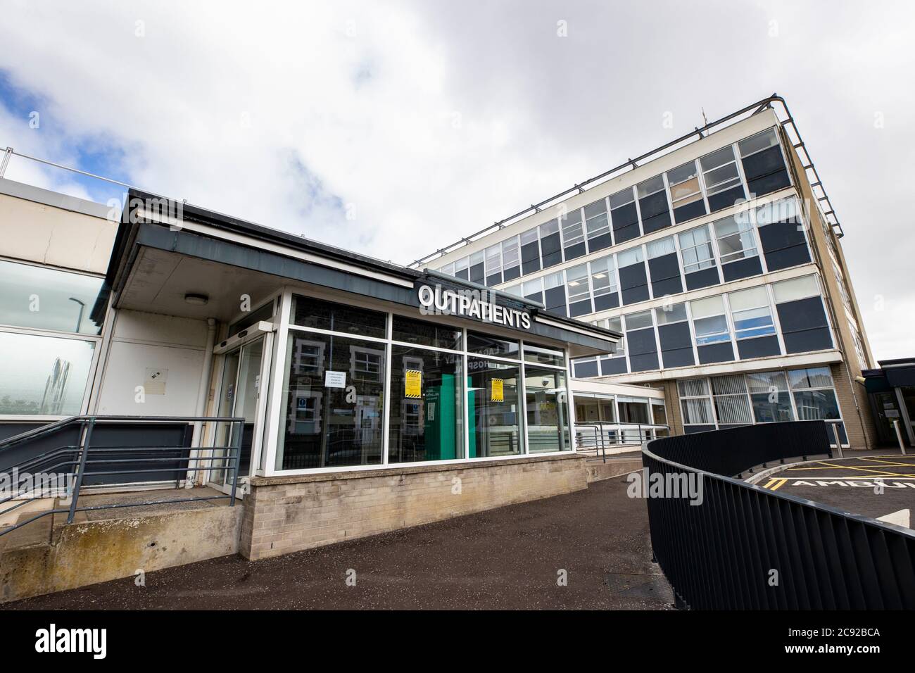 General view lagan valley hospital hires stock photography and images