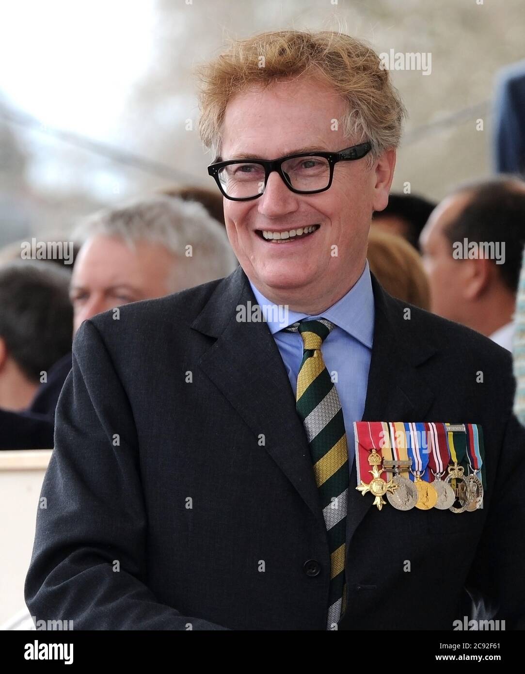 09.03.17  Major General Simon Brooks-Ward ( OBE ) Deputy commander field army since 2015 Event organiser Stock Photo