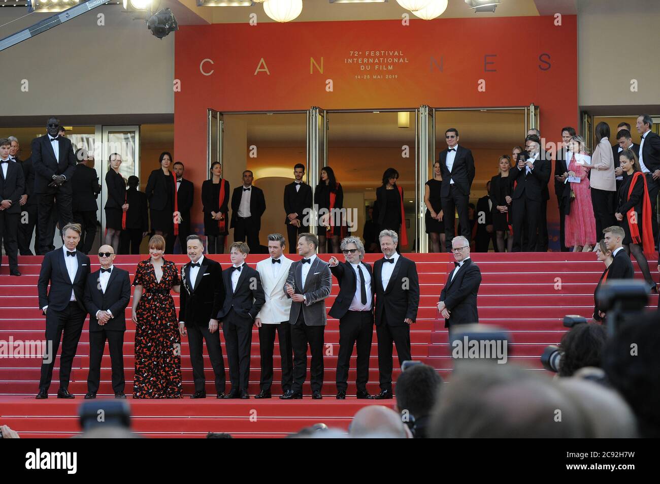 Red carpet and photo call Stock Photo Alamy