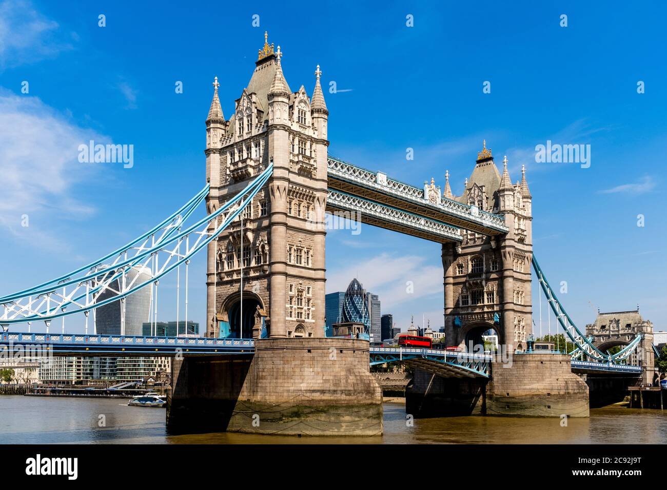 Tower Bridge, London, England. Stock Photo