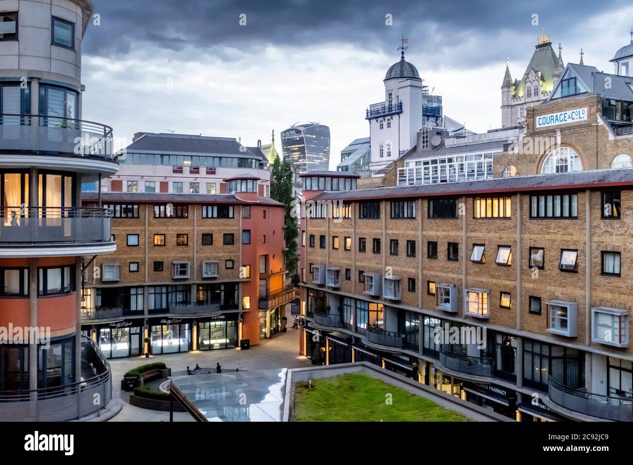 Modern Exclusive Apartments Built In A Converted Wharf Near Tower