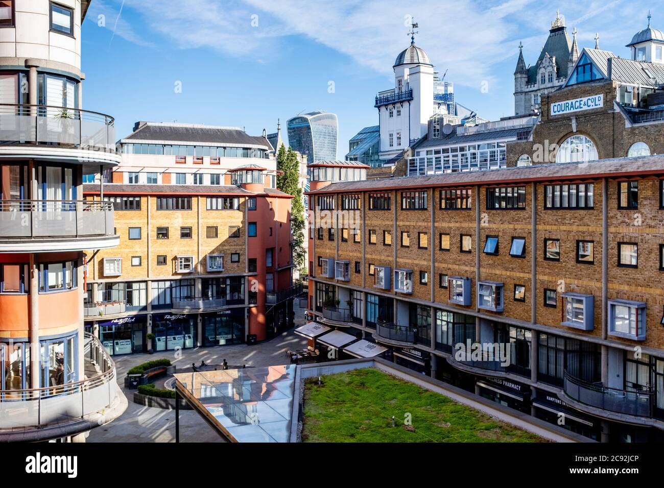 Modern Exclusive Apartments Built In A Converted Wharf Near Tower