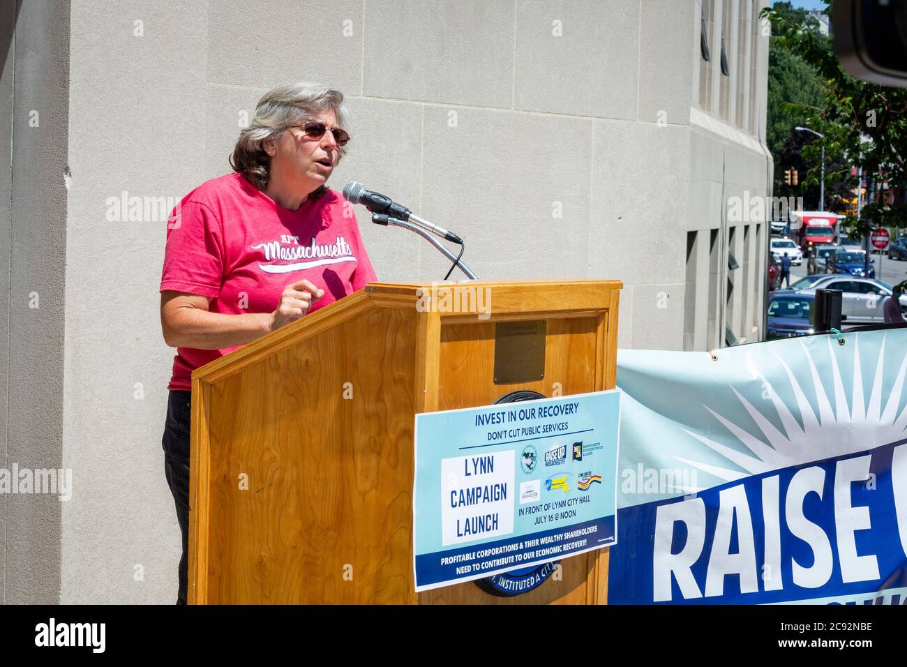 July 16, 2020. Lynn, MA. Raise Up Massachusetts to Launch ‘Invest in