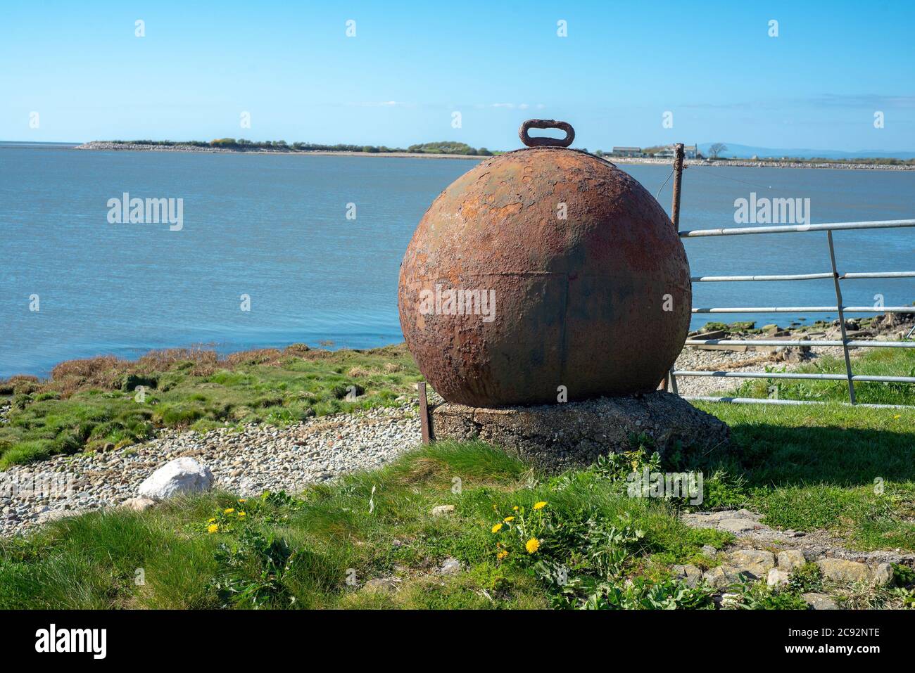 View over the river Lune towards Sunderland Point from Crook Farm