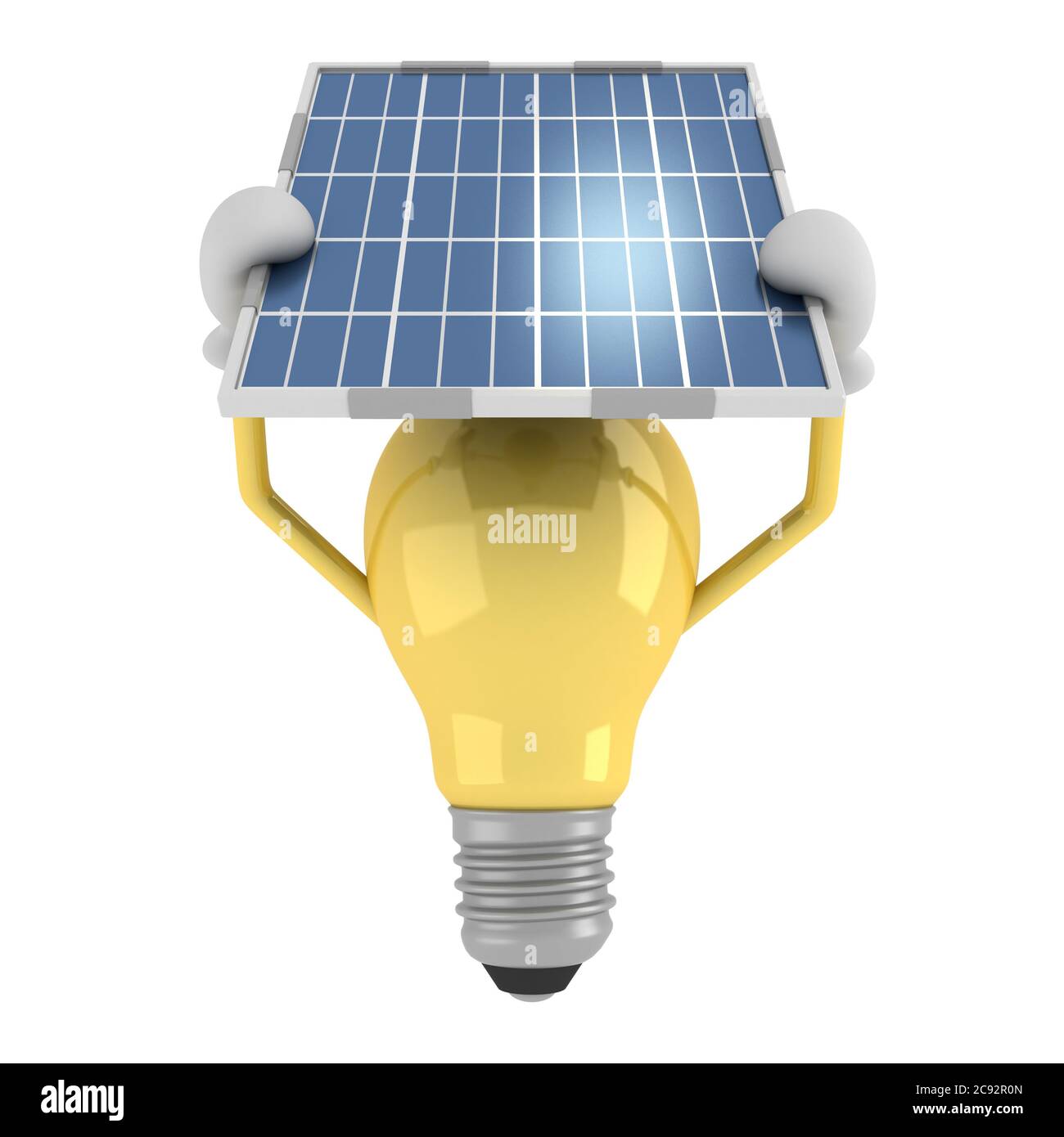 Bulb solar panel light hi-res stock photography and images - Alamy