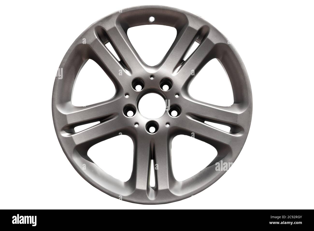 Car wheel, Car alloy rim on white background Stock Photo - Alamy