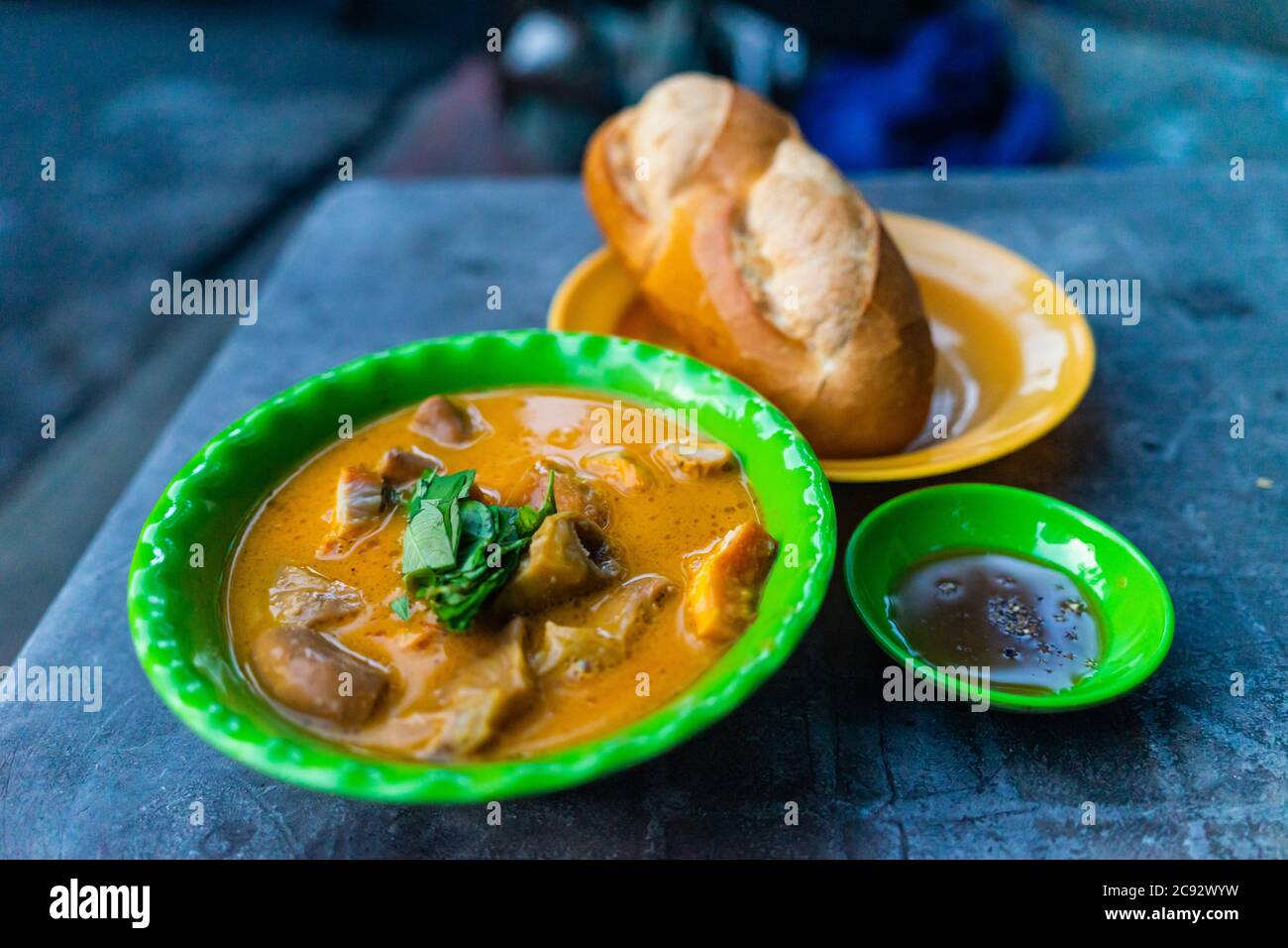 Vietnamese braised beef offal or beef offal stew ( pha lau ) It's a