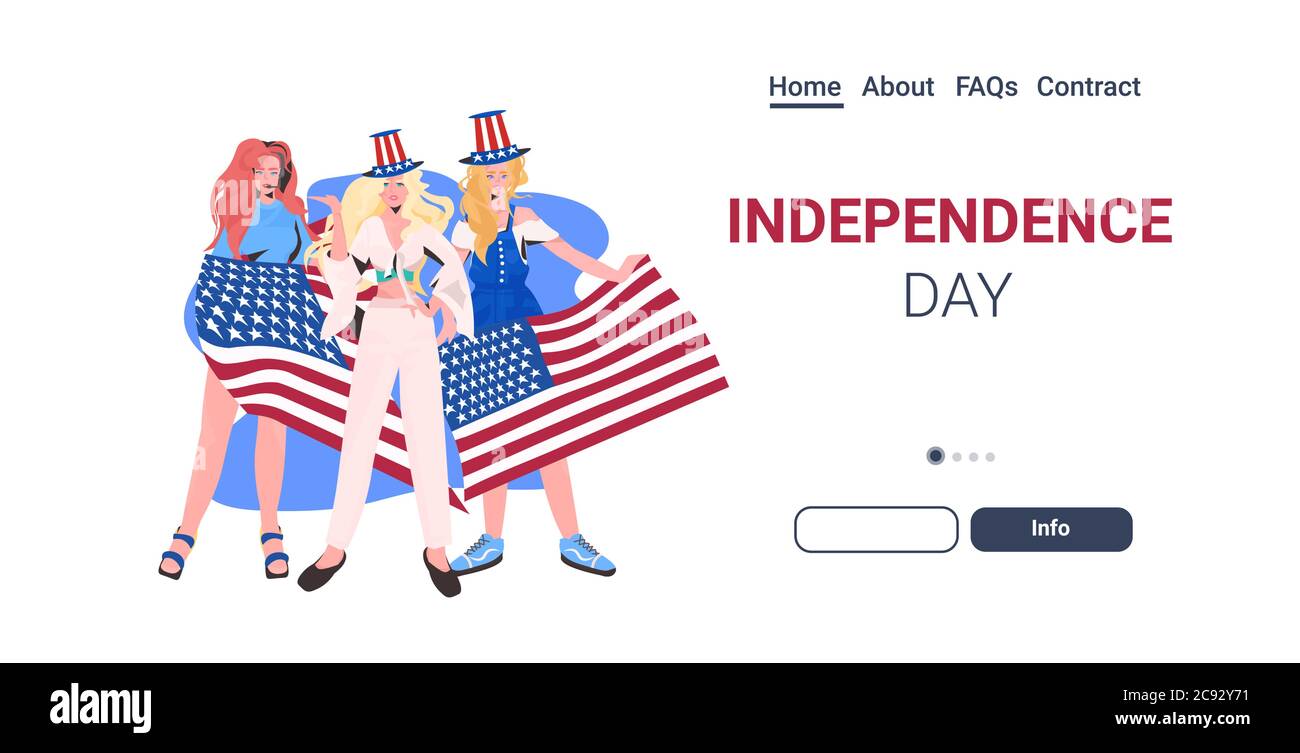 T-shirt Happy 4th Of July Pour Les Usa. Le Drapeau Américain, L'indépendance, La Chemise Cadeau