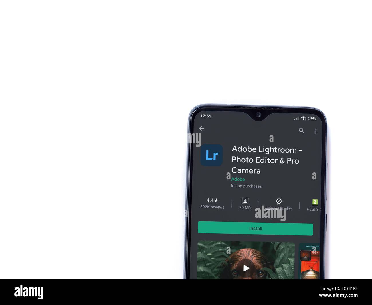 Lod, Israel - July 8, 2020: Adobe Lightroom - Photo Editor & Pro Camera ...