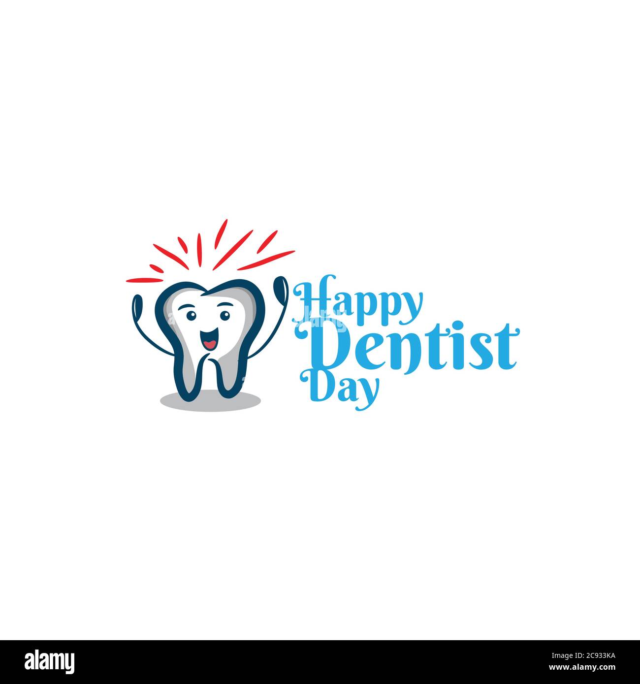 World Dentist Day Vector Design Template.EPS 10 Stock Vector Image