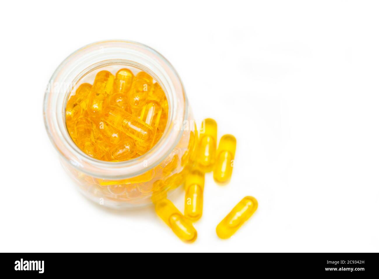 Omega 3-6-9 capsules Stock Photo - Alamy