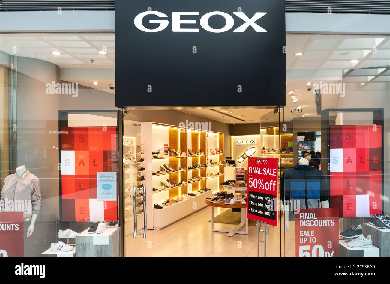 Geox store hi-res photography and images Alamy