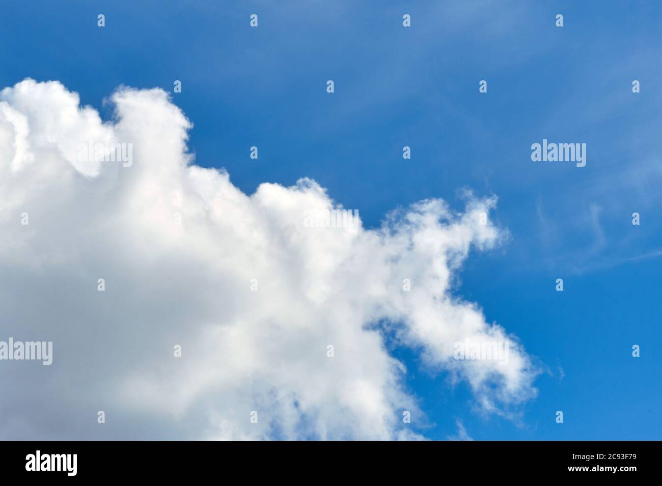 Blue sky with large cloud hi-res stock photography and images - Alamy