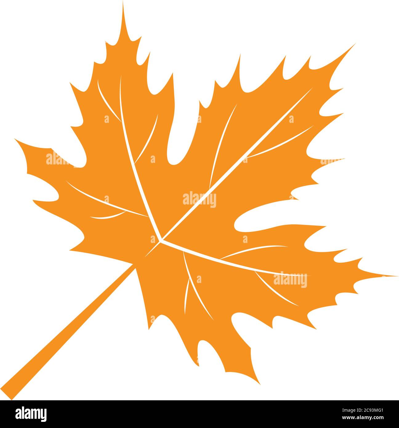Oak Leaf Logo template vector illustration Stock Vector Image & Art - Alamy