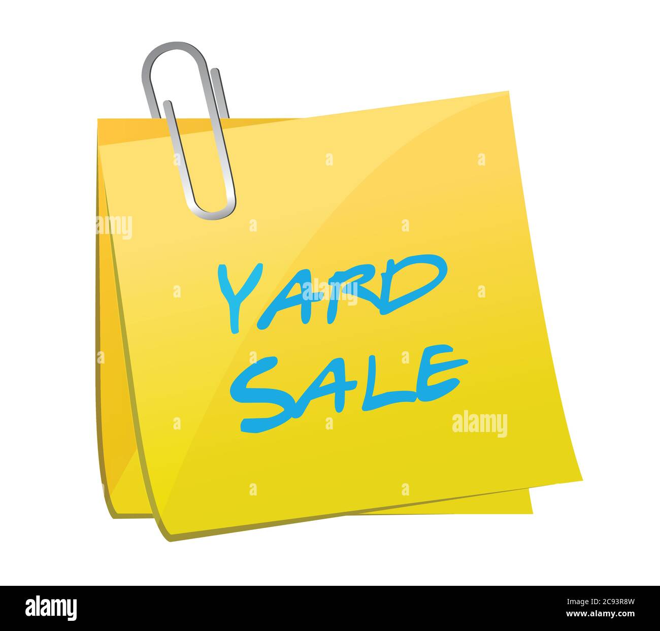Yard sale sign Stock Vector Images Alamy