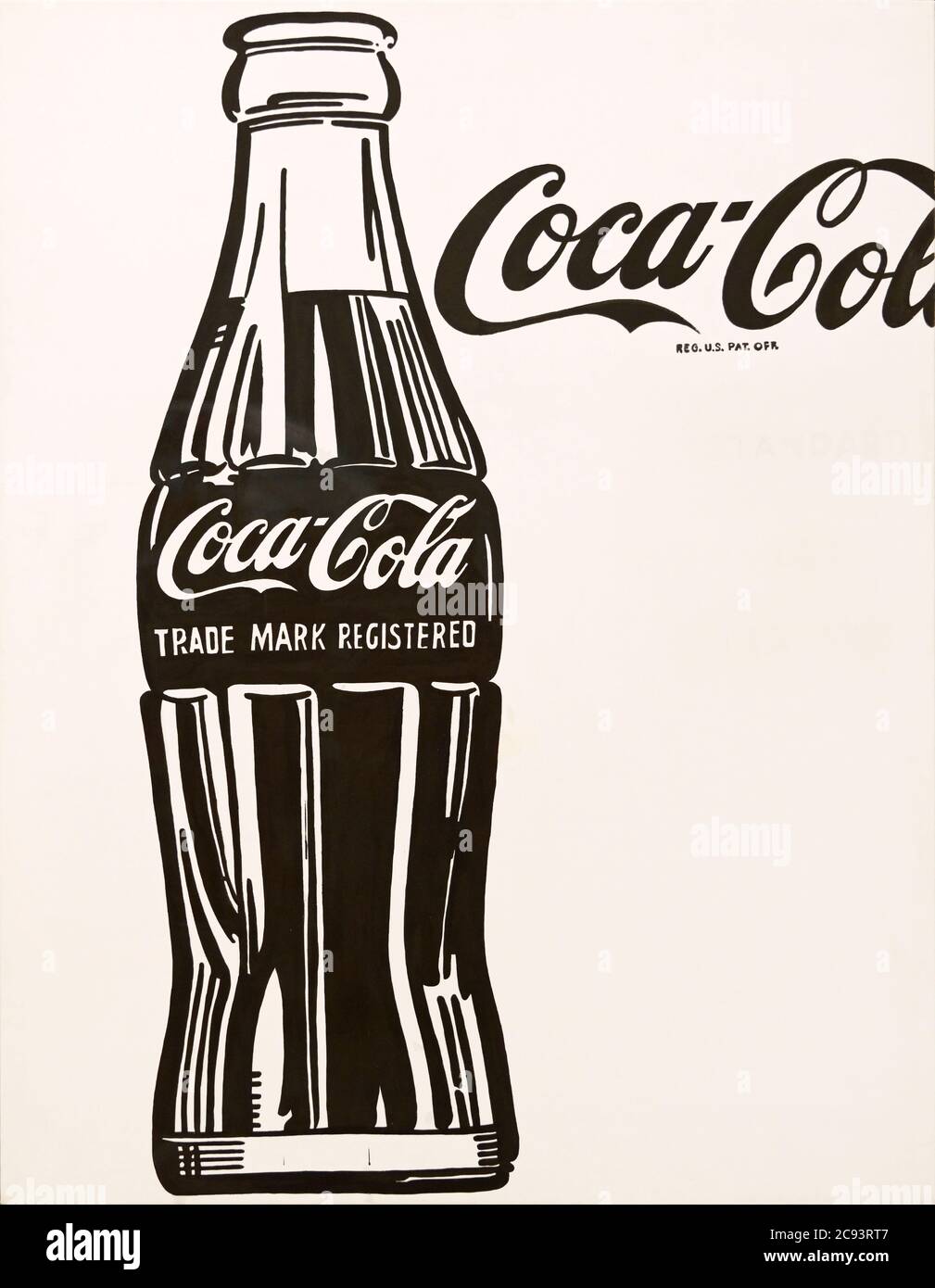 Warhol Coca-cola (3), 1962 Stock Photo
