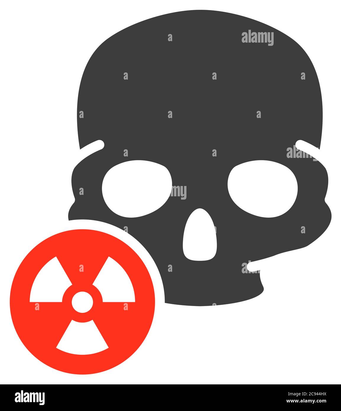 Premium Vector  Danger toxic sign skull icon warning skull symbol