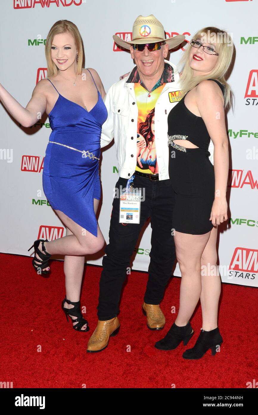 LAS VEGAS - JAN 12:  Max Hardcore at the 2020 AVN (Adult Video News) Awards at the Hard Rock Hotel & Casino on January 12, 2020 in Las Vegas, NV Stock Photo